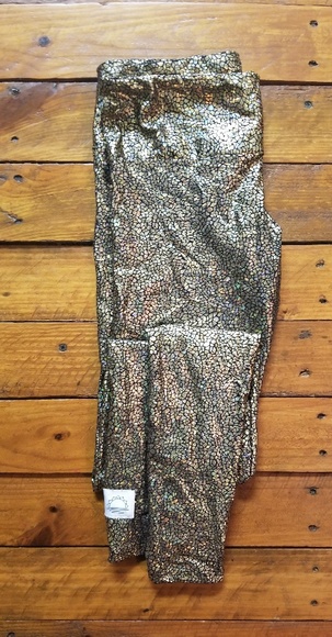 Purusha People Pants - Purusha People Gold Goddess Leggings